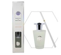Sences 1000ml Reed Diffuser White Tea & Bergamot with 55cm Reeds, Perfume Bottle Design, Long-Lasting Scent, Gift Boxed