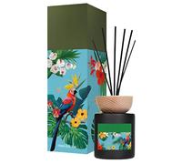 Reed Diffuser, 120Ml(5Fl Oz) Scent Diffuser with 5 Sticks for Home Office Bathroom Kitchen Shelf Air Freshener, Essential Oil Diffusers for Large Room, Decor Housewarming Gift(Otherworid Orchid)