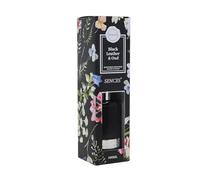 Reed Diffuser 500ml Baltus Sences Ribbed Black Leather & Oud Scent Air Freshener