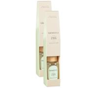 Reed Diffuser 50ml x Pack of 2 - Grateful - Fill Your Home With This Sweet Smelling Reed Diffuser - Add Some Style and Luxury to Your Home - Fragrance: Violet & Musk