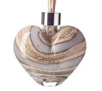 Reed Diffuser Heart in Sage Green, Blue, Cream & Grey (Smoked Meadows)