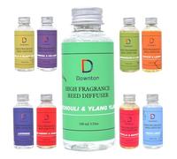 Reed Diffuser Oil - 100ml Refill Bottle, Luxury Aromatic, Soothing Fragrance, Aromatherapy Scent Oils Wax | Home Essential Scented Perfume | Calm Mind - Refresh and Revitalize Your Space