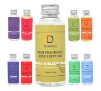Reed Diffuser Oil - 100ml Refill Bottle, Luxury Aromatic, Soothing Fragrance, Aromatherapy Scent Oils Wax | Home Essential Scented Perfume | Calm Mind - Refresh and Revitalize Your Space
