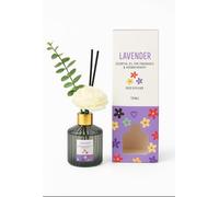 Reed Diffuser Oil Lavender - Aromatherapy Home Fragrance with 4 Fiber Sticks | Calming Lavender Aroma for Bedroom, Bathroom, Kitchen, Living Room & Office