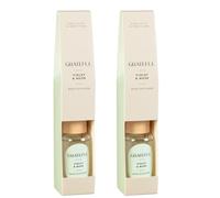 Reed Diffuser - Pack of 2 x 50ml - Grateful - Fill Your Home With This Sweet Smelling Reed Diffuser 50ml - Add Some Style And Luxury To Your Home