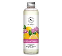 Reed Diffuser Refill Lemon & Verbena 200ml - Home Fragrance - Air Freshener - Room Freshener - Relaxation Fragrance - Scented Diffusers - Citrus Scent - Aromatherapy