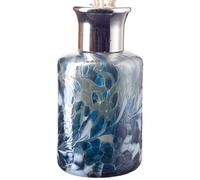 Reed Diffuser Small Cylinder in Turquoise and White Height 11.5cm