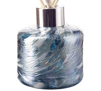 Reed Diffuser Small Cylinder in Turquosie White Height 8.5cm