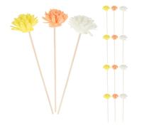 Reed Diffuser Sticks Essential Oil Refill Artificial Flower 15pcs