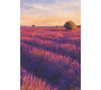 Reeder Road’s Lavender Field Journal: Ruled Lined Notebook for Writing, Travel, Poetry & Creative Notes (6” x 9”, 100 Pages)