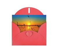 Reeds By The River Greetings Single Cards With Envelopes,Greeting Cards Thinking Of You, Encouragement Cards