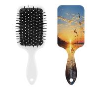 Reeds by The River Massage Comb for Men And Women,Hair Brush for Long, Short,Thin,Curly,Straight,or Wavy,Air Cushion Comb with Handle Gift for Women
