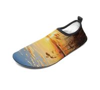 Reeds by The River Water Shoes for Men Women, Lightweight Stretch Swim Shoes with Anti-Slip Rubber Sole, Quick-Dry Aqua Socks for Pool, Beach, Surfing, Style, 5 Women/5 Men