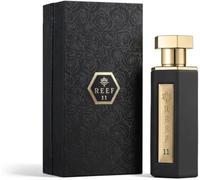 Reef 11 Eau de Parfum | Jasmine & Pink Pepper, Woody Fragrance, Gold Accent Bottle, Luxury Gift Box, Unisex Scent