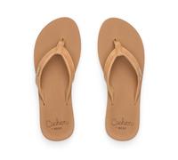 Reef Womens Baja Sands Summer Flip Flops - Almond - 5
