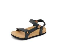 Reef Boy's Girl's Little Rem Hi Sandal, Black Brown, 3.5 UK Child