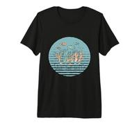 Reef Coral Fish Underwater Marine Ecosystem Ocean Plants Premium T-Shirt