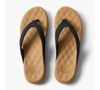 Reef CUSHION MELODY Toe-Post Sandals in Black/Multicoloured - UK 3 - Black/Multicoloured