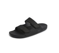 Reef Cushion Tradewind Leather Sandals in Black