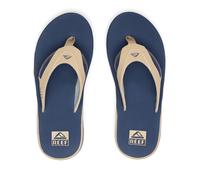 Reef Fanning Men's Flip Flops Tan Navy Water Friendly Sandals UK Size 11