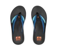 Reef Fanning + Men's Flip Flops Blue/Black/Orange NEW