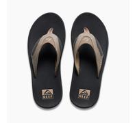 REEF Men's Fanning Flip-Flop, Fossil/Raven, 13 UK
