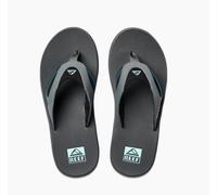 Reef Men's Fanning Flip-Flop, Gunmetal/Ocean, 7 UK