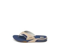 Reef Fanning Men's Flip Flops Tan Navy Water Friendly Sandals UK Size 11
