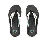 Reef Fanning + Men's Flip Flops White/Black/Green NEW