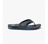 Reef Men's Fanning Flip Flop Sandal Gunmetal Ocean