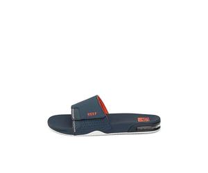 Reef Fanning Men's Slide Navy Orange Sliders Flip Flops Sandals UK Size 10