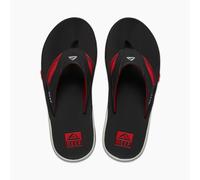 Reef Fanning Pregame Men's Flip Flops Black Red Water Friendly Sandals UK Size 9