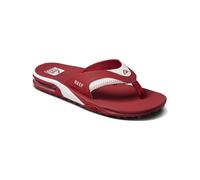 Reef Mens Fanning Pregame Flip Flops - Crimson/White - 8 UK