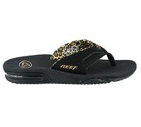 Reef Women's Fanning Flip Flops, Black (Black), 3 UK