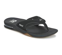 Reef Mens 2024 Fanning Flip Flops BLACK SILVER 6