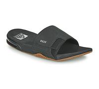 Reef Men's Fanning Slide Flip-Flop, Black Silver, 11 UK