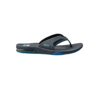 Reef - Flip-flops with integrated bottle opener - Fanning Gunmetal/Ocean for Men - Size 12 US - Blue Blue 12 US
