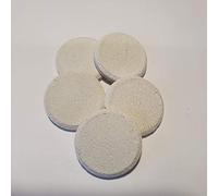 Reef-Geeks, Large Textured Coral Frag Discs - 38mm Reef-Safe Coral Mounts for Zoanthids, Softies, LPS & SPS | Premium UK-Made Coral Sand Frag Plugs (20)