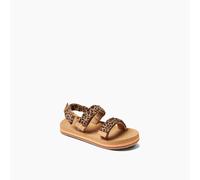 Reef Girls Little Ahi Convertible Leopard Sandal - Animal - Size UK 7 Infant