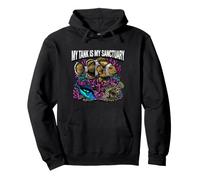 Reef Keeper Aquarium My Tank Is My Sanctuary Pullover Hoodie