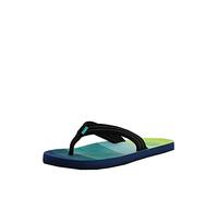 REEF Kids Ahi Unisex-Child Beach Flip Flop, Soft Cushion Footbed, Water Friendly, Aqua/Green, 13 Big Kid
