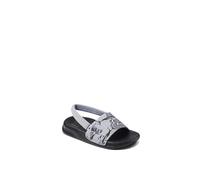 Reef Kids Boys Sandals Little One Slide Grey Camo Shark UK Size 5