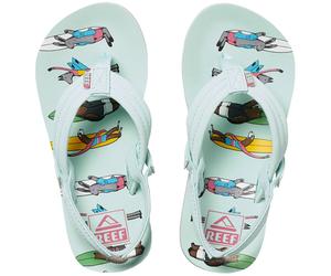 Reef Kids Infants Jonas Claesson LIL Summer Flip Flops Thongs Sandals - Friends