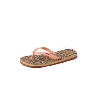Reef Kids Seaside Prints Flip-Flops Girls, Leopard Canyon Sunset, 3 UK