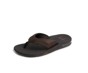 Reef Leather Fanning, Men’s Flip Flops, Brown (Dark DAB), 7 UK (40 EU)