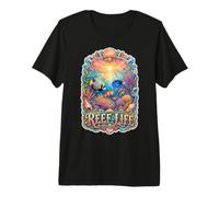 Reef Life Saltwater Aquarium Ocean Lovers Premium T-Shirt