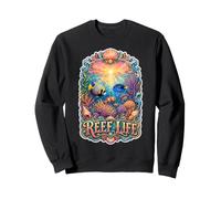 Reef Life Saltwater Aquarium Ocean Lovers Sweatshirt