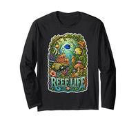 Reef Life Underwater Forest Ocean Lovers Fantasy Long Sleeve T-Shirt