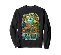 Reef Life Underwater Forest Ocean Lovers Fantasy Sweatshirt