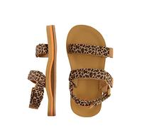 Reef Little Ahi Convertible Flip-Flop, Leopard, 2/3 UK